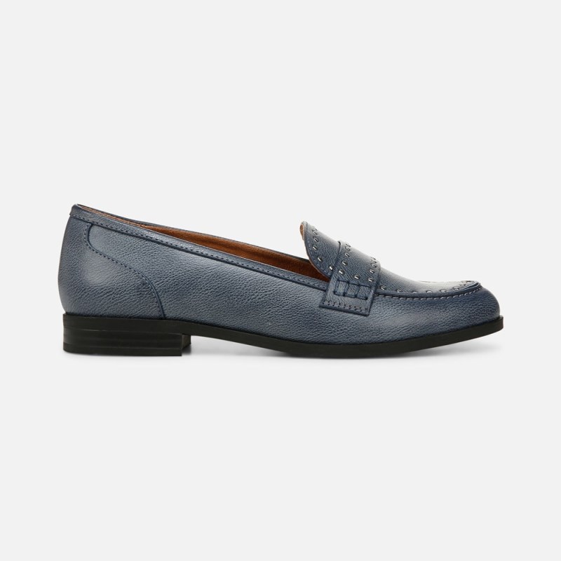 Naturalizer Shoes for Women - Milo Stud Loafer Indigo Blue RG62-3192I9