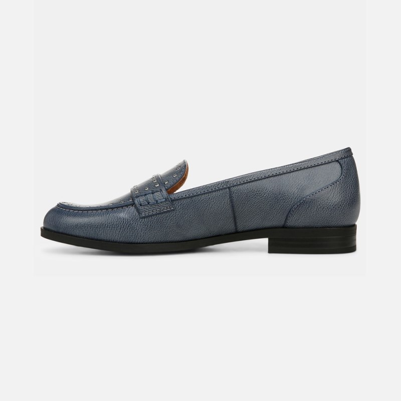 Naturalizer Shoes for Women - Milo Stud Loafer Indigo Blue RG62-3192I9