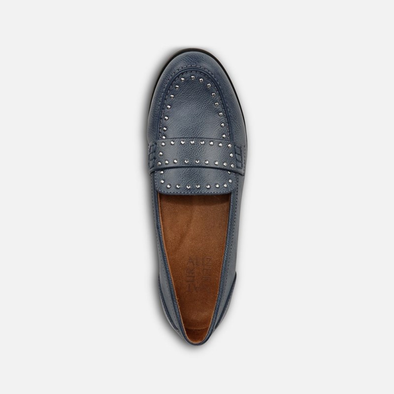 Naturalizer Shoes for Women - Milo Stud Loafer Indigo Blue RG62-3192I9