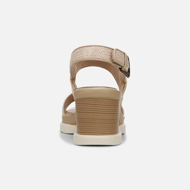 Naturalizer Shoes for Women - SOUL Livia 2 Wedge Sandal Light Beige EO39-5649T0