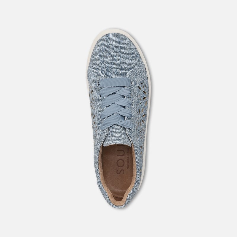 Naturalizer Shoes for Women - SOUL Neela-Perf Sneaker Light Blue IN80-4630T2