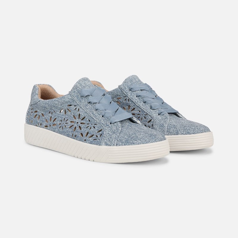 Naturalizer Shoes for Women - SOUL Neela-Perf Sneaker Light Blue IN80-4630T2