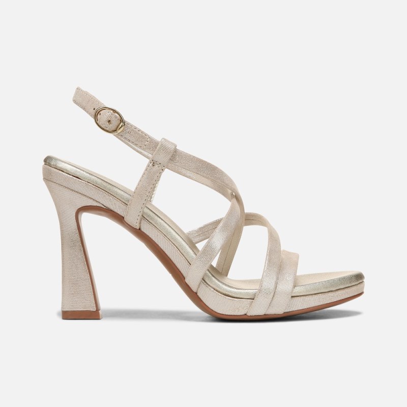 Naturalizer Shoes for Women - Luisa Dress Sandal Light Gold IH46-3496V9