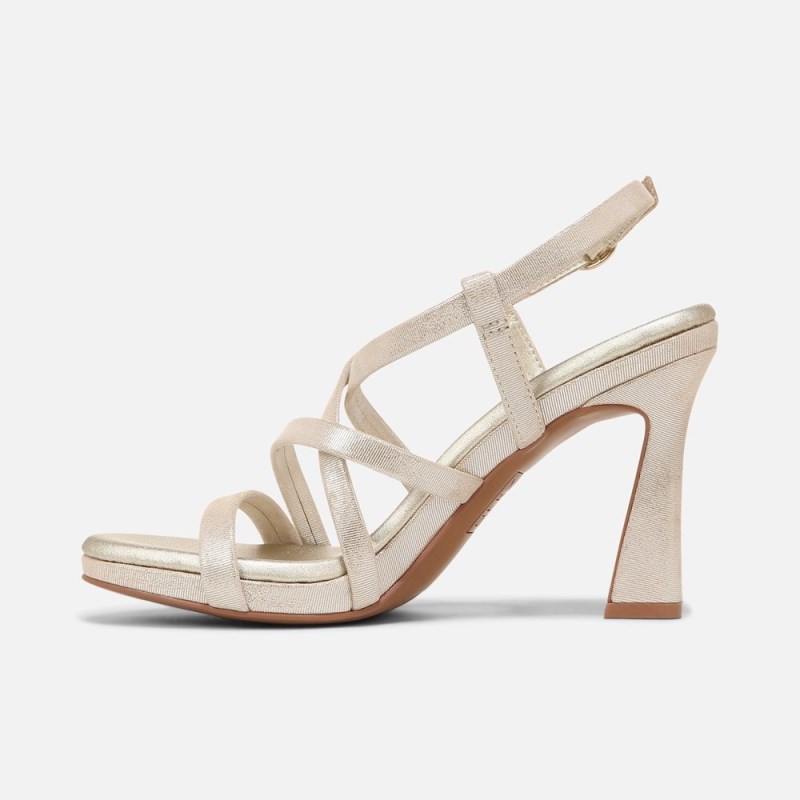 Naturalizer Shoes for Women - Luisa Dress Sandal Light Gold IH46-3496V9