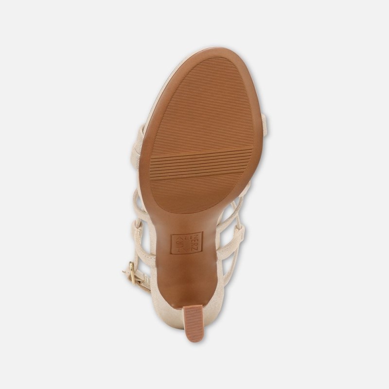 Naturalizer Shoes for Women - Luisa Dress Sandal Light Gold IH46-3496V9