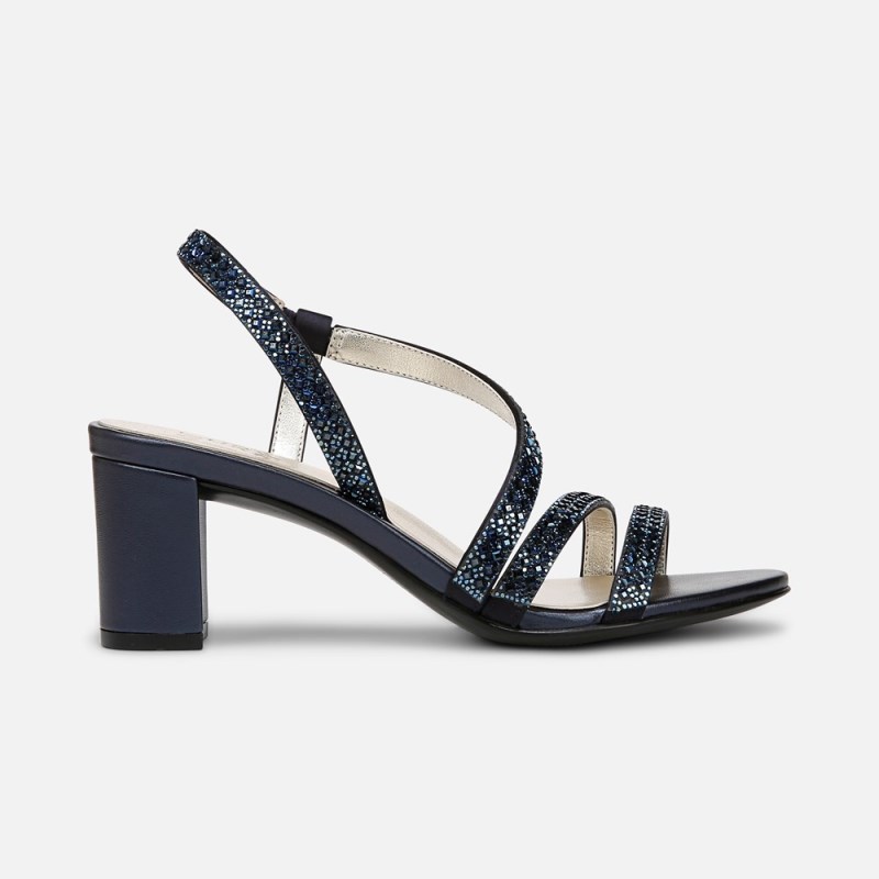 Naturalizer Shoes for Women - Vanessa 3 Sandal Navy ZZ77-8877D6