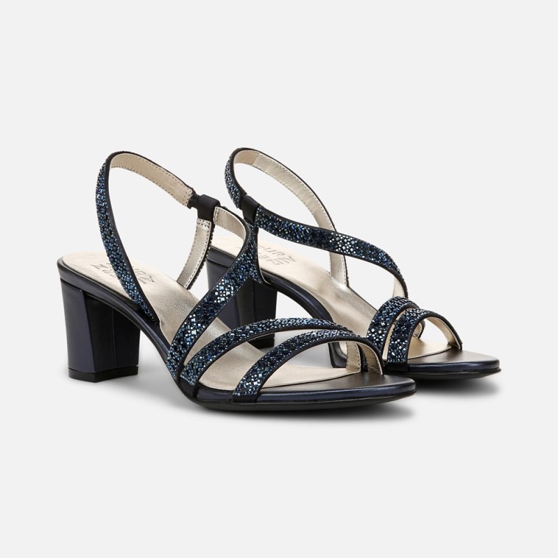 Naturalizer Shoes for Women - Vanessa 3 Sandal Navy ZZ77-8877D6