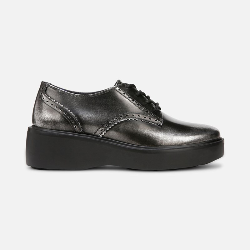 Naturalizer Shoes for Women - Obtain Lace up Derby Silver ZM21-1911E8
