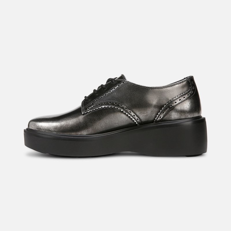 Naturalizer Shoes for Women - Obtain Lace up Derby Silver ZM21-1911E8