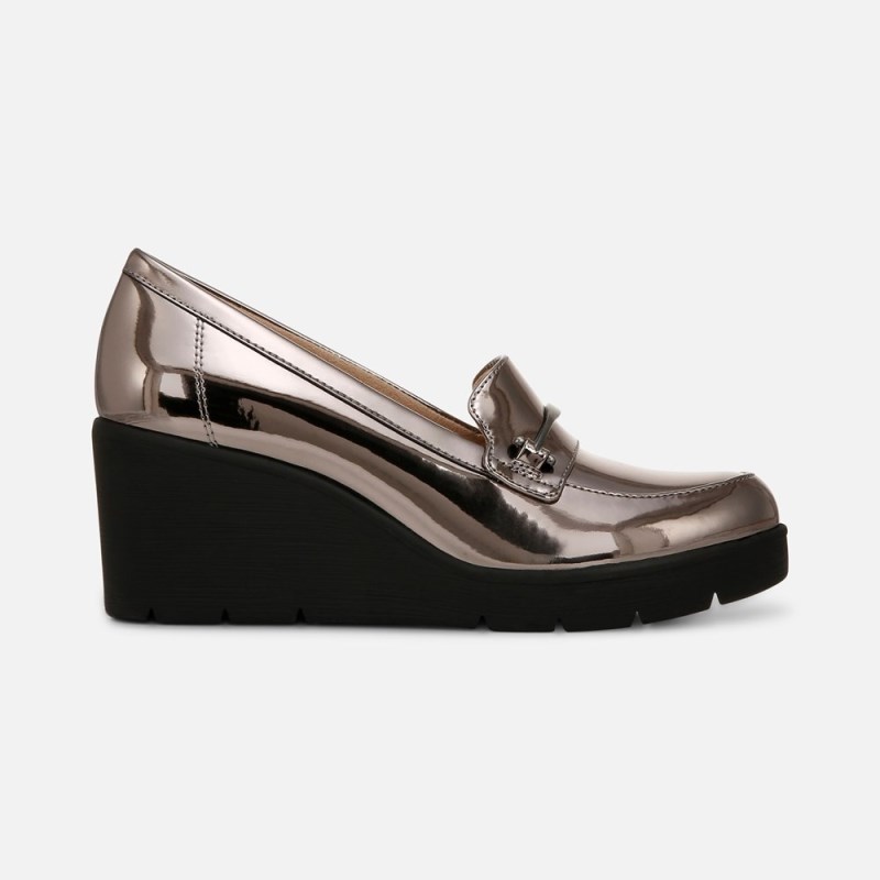 Naturalizer Shoes for Women - SOUL Achieve Wedge Silver ZT33-6613I5