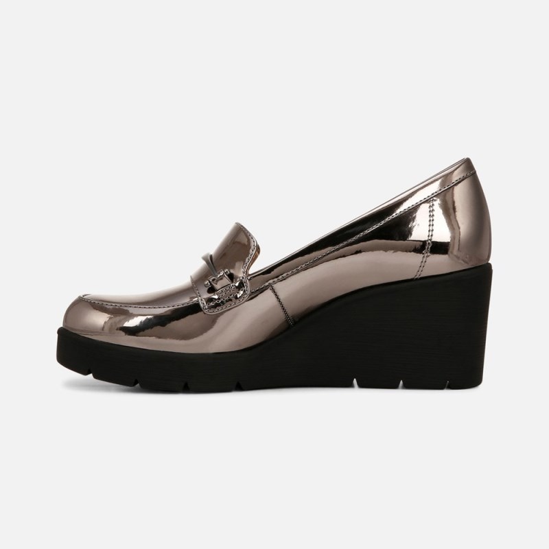Naturalizer Shoes for Women - SOUL Achieve Wedge Silver ZT33-6613I5