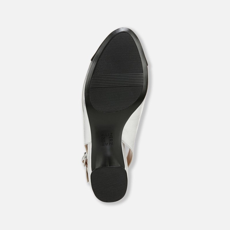 Naturalizer Shoes for Women - Sophie Slingback Pump Sliver XY42-5472G2