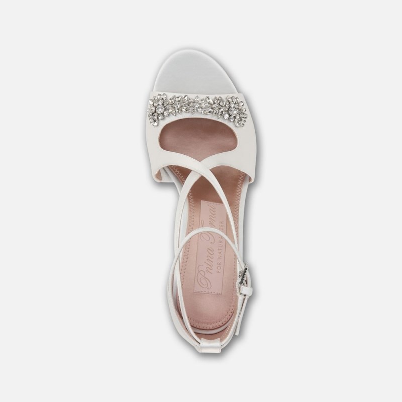 Naturalizer Shoes for Women - Amor Dress Sandal White EA55-4185T6