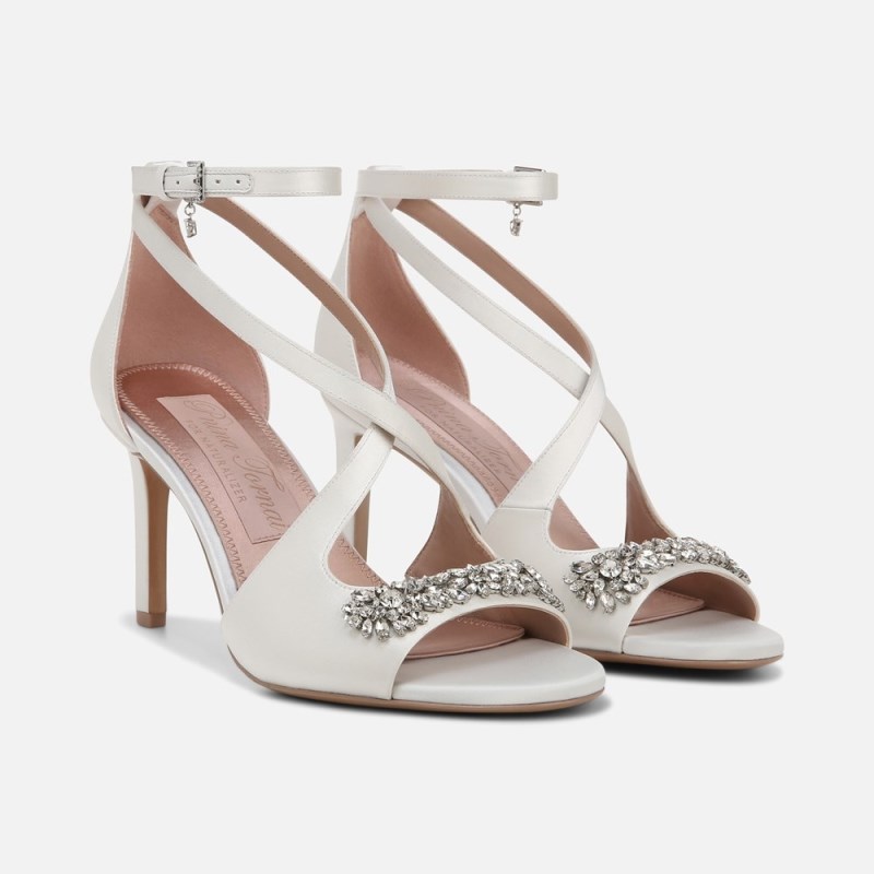 Naturalizer Shoes for Women - Amor Dress Sandal White EA55-4185T6