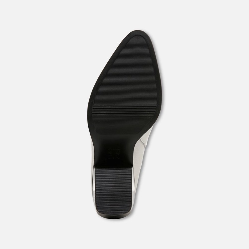 Naturalizer Shoes for Women - Fairmont Block Heel Mule White QL79-0659A3