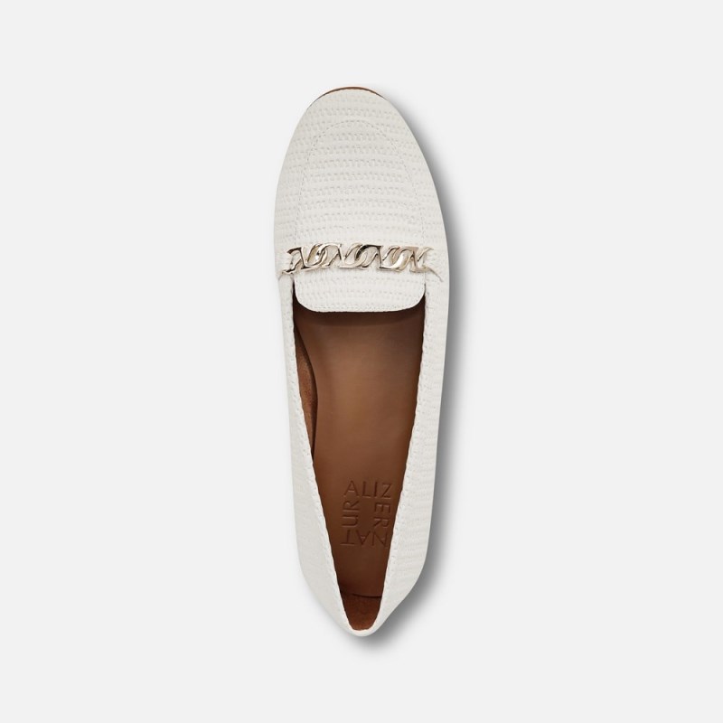 Naturalizer Shoes for Women - Jemi Loafer White OV36-6076W7