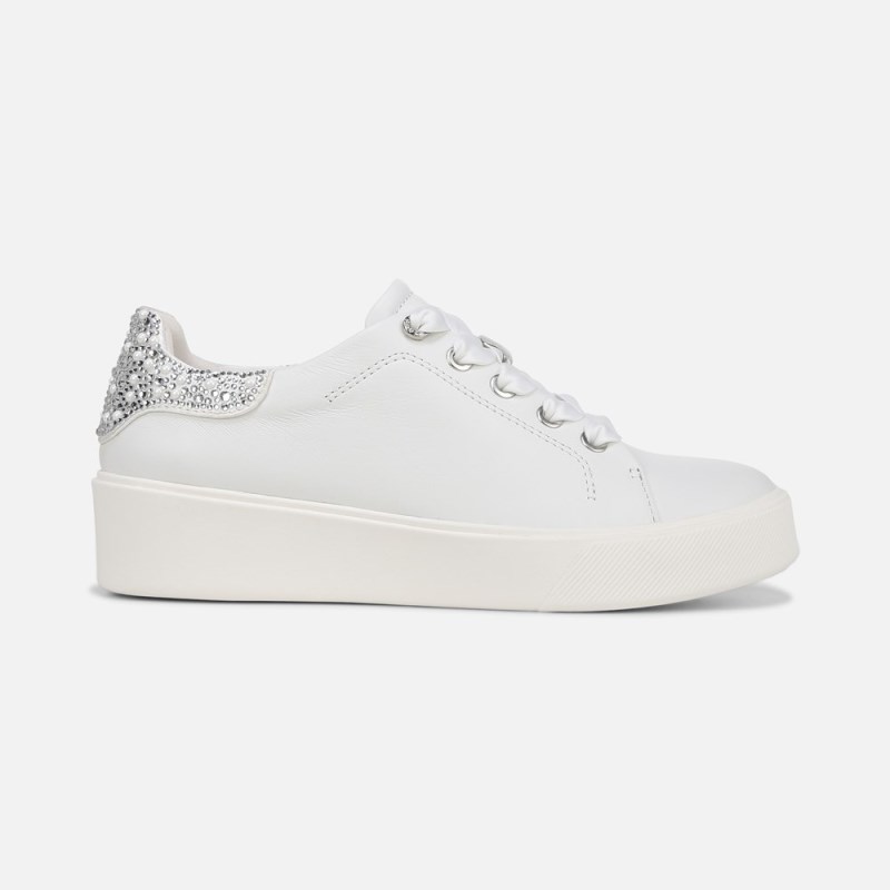 Naturalizer Shoes for Women - Morrison Bliss Lace Up Sneaker White ZO60-4230O4