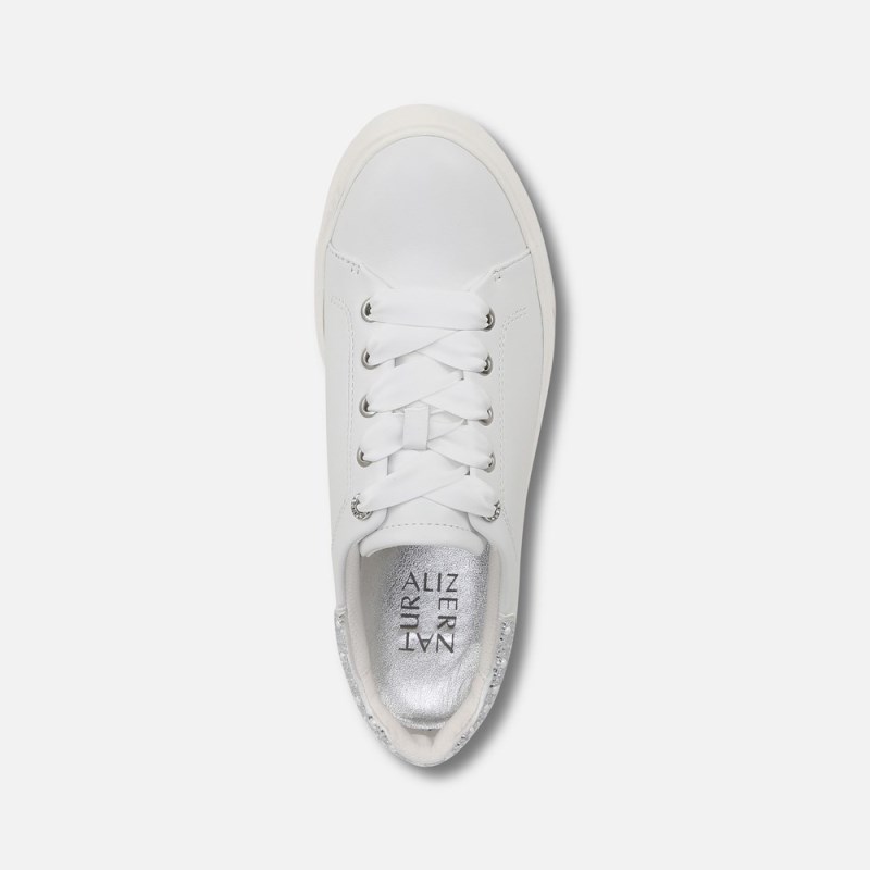 Naturalizer Shoes for Women - Morrison Bliss Lace Up Sneaker White ZO60-4230O4