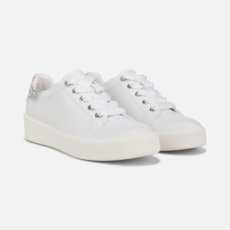 Naturalizer Shoes for Women - Morrison Bliss Lace Up Sneaker White ZO60-4230O4